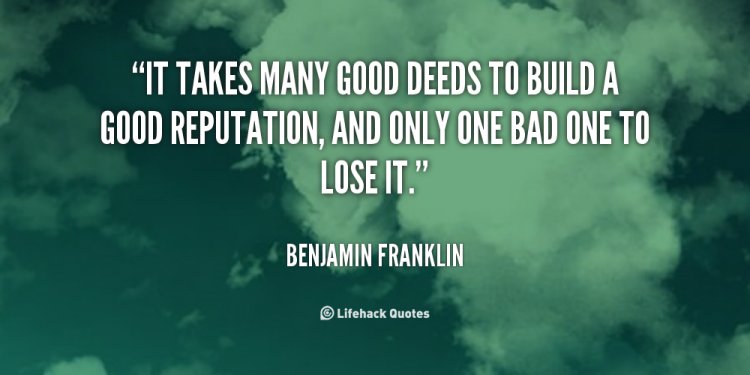 Famous Quotes On Good Deeds