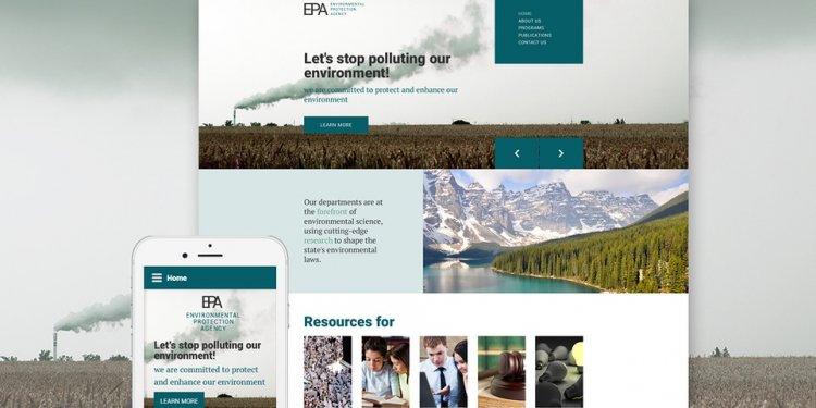 Environmental Protection Agency Website