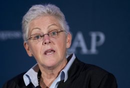 EPA Administrator Gina McCarthy shown in Washington in November 2014.(AP Photo/Manuel Balce Ceneta)