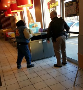 MORRISON OFFICER HELPS HOMELESS MAN